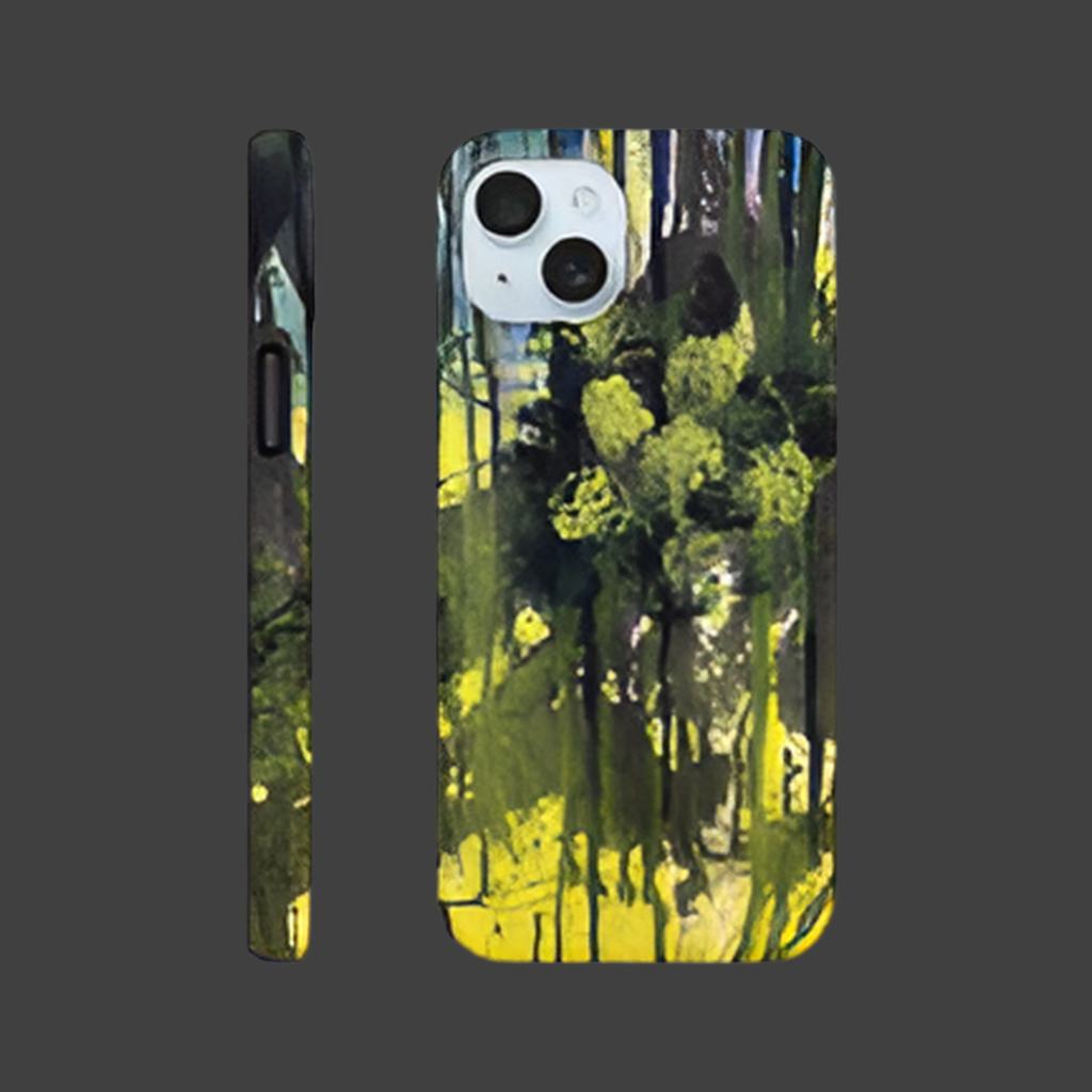Whimsical forest - tough phohe case